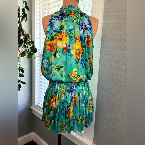 Current Air Floral Mini Dress Sleeveless Size Small - Picture 4 of 6